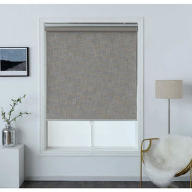 Maximus 64" L x 32" W Blackout Roller Shade - Linen