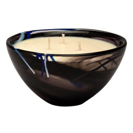 Home Fragrance Collection Contrast Scented Candle - Blush Pink in Black Bowl