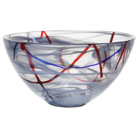 Contrast Large Bowl - Gray