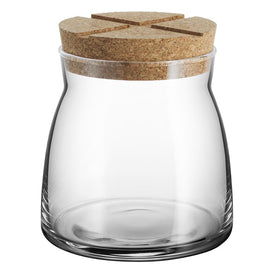 Bruk Medium Jar with Cork - Clear