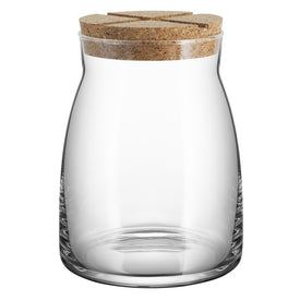Bruk Large Jar with Cork - Clear
