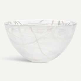 Contrast Small Bowl - White/White