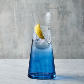 Empire Blue Water Carafe