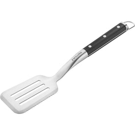 BBQ+ 17" Triple-Rivet Stainless Steel Grill Spatula with Serrated Edge