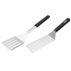 BBQ Two-Piece Stainless Steel Griddle Spatula Set