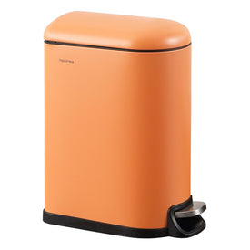 Roland Mini 2.6-Gallon Step-Open Trash Can - Carrot Cake