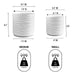 USA2004B-2SET Outdoor/Lawn & Garden/Planters
