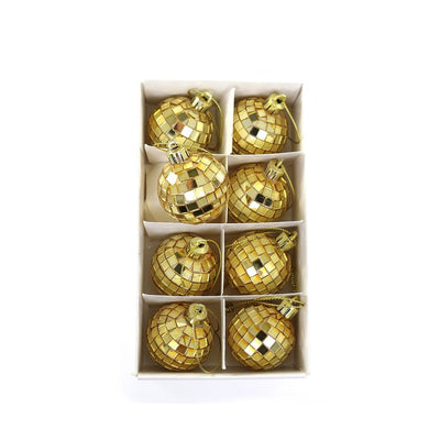 Product Image: Tiny Disco Ball Ornaments in Box - Gold