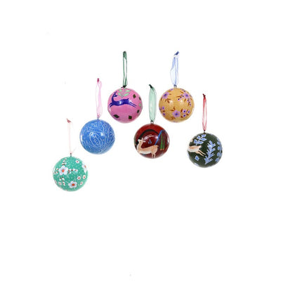 Product Image: Fable Bauble Ornaments Set of 6
