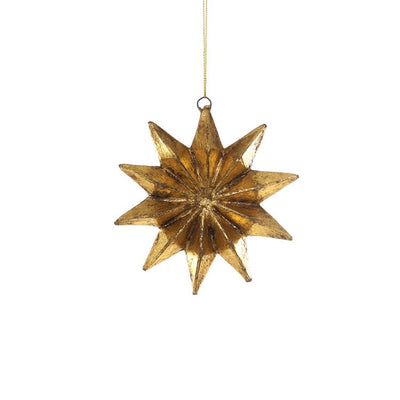 Product Image: Yesteryear Star Ornament - Gold Leaf