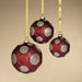 Serenity Matte Frosted Glass Ball Ornaments Set of 6