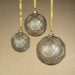 Serenity Matte Frosted 4.75" Glass Ball Ornaments Set of 4