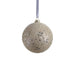 Livia Beaded Glass 4.75" Ball Ornaments Set of 4