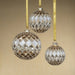 Astral Harlequin Glass Ball Ornaments Set of 6