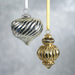 Mazzi Silhouette Swirl Hanging Ornaments Set of 4