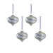 Mazzi Silhouette Swirl Hanging Ornaments Set of 4
