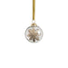 Ezio 3" Golden Glimmer Glass Ball Ornaments Set of 6