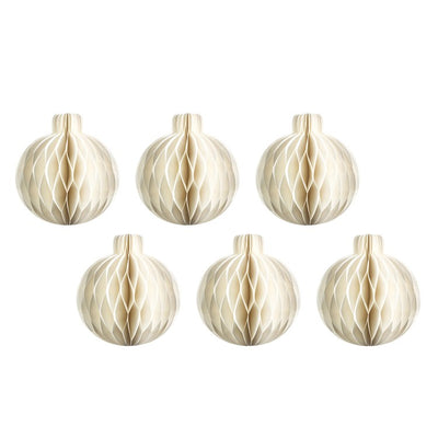 Product Image: Miriam Paper Deco Sphere Ornaments Set of 6