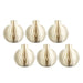 Miriam Paper Deco Sphere Ornaments Set of 6