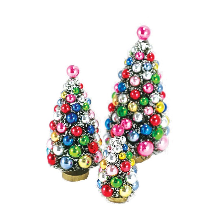 Vintage Trees Set of 3