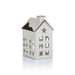 Lilou Two-Piece Set Porcelain LED House with Colored Roof