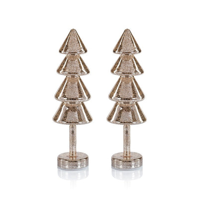 Product Image: Crimbo Sparkle Layered Cone LED Trees Set of 2