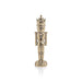 Hartwin Metallic Decorative Nutcracker Figurines Set of 2
