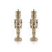 Hartwin Metallic Decorative Nutcracker Figurines Set of 2