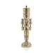 Hartwin Metallic Decorative Nutcracker Figurines Set of 2