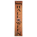 36" Orange Happy Halloween with Spider Wooden Porch Board Sign Decoration