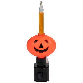 6.5" Jack-O'-Lantern Halloween Bubble Night Light