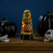 6.5" LED Lighted Stacked Jack-O'-Lanterns Halloween Snow Globe
