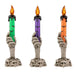 8.25" LED Lighted Skeleton Hand Halloween Candles Set of 3