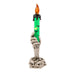 8.25" LED Lighted Skeleton Hand Halloween Candles Set of 3