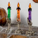 8.25" LED Lighted Skeleton Hand Halloween Candles Set of 3