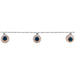 10-Count Bloodshot Eyeball Halloween Warm White LED Lights with 4.5' Clear Wire