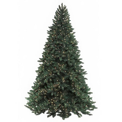 Product Image: 7.5' Pre-Lit Ashley Spruce Artificial Christmas Tree with 1150 Clear Staylit Lights