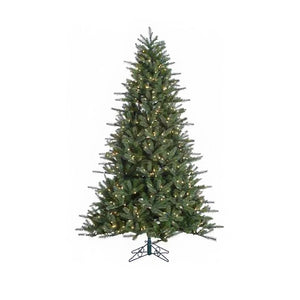 7.5' Pre-Lit Brooklyn Pine Artificial Christmas Tree with 700 Clear Staylit Lights