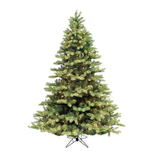 9' Pre-Lit Montecito Fir Artificial Christmas Tree with 1250 Clear Staylit Lights