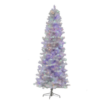 Product Image: 7.5' Pre-Lit Parkview White Pine Artificial Christmas Tree with 500 Multi LED Lights