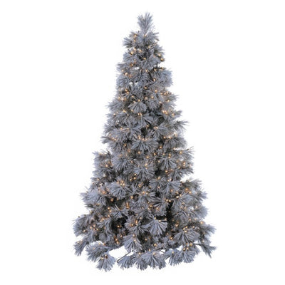 Product Image: 7.5' Pre-Lit Western White Fir Artificial Christmas Tree with 600 Clear Staylit Lights
