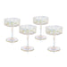 Reinhard Handblown Coupe Glasses Set of 4