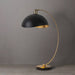 Table Lamp Luna Bella Peter Morelli 1 Lamp Weathered Brass Metal Steel