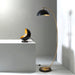 Table Lamp Luna Bella Peter Morelli 1 Lamp Black/Gold Metal Marble/Steel