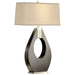 Table Lamp Pearson Jim Mcdonald 1 Lamp Pecan/Brushed Nickel Linen Wood