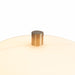 Table Lamp Tambo Peter Morelli 1 Lamp Natural Ash/Weathered Brass Opal Glass Bubble Steel