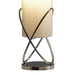 Table Lamp Internal Vladimir Martinez 1 Lamp Chrome White Linen Steel