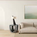 Table Lamp Obelisk Michael Song 1 Lamp Chestnut Linen Steel/Wood