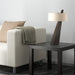 Table Lamp Obelisk Michael Song 1 Lamp Chestnut Linen Steel/Wood