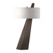 Table Lamp Obelisk Michael Song 1 Lamp Chestnut Linen Steel/Wood